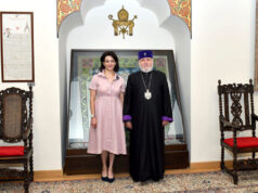 Ամենայն Հայոց կաթողիկոսը հյուրընկալել է Աննա Հակոբյանին
