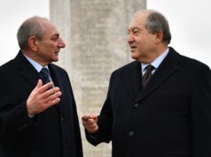 Նախագահ Արմեն Սարգսյանին ծննդյան օրվա առթիվ շնորհավորել է Արցախի նախագահը